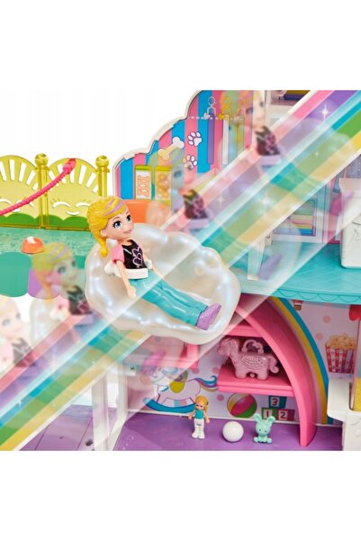 Polly Pocket LALKA ZESTAW TĘCZOWY MALL set pentru copii +4 ani
