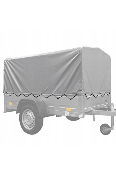 NO BRAND Prelată pentru cadru înălțime 80cm remorcă 200x125cm GARDEN 201 KIPP