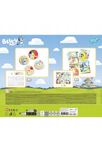 NO BRAND DISNEY BLUEY Creează-ți propriile figurine din ipsos + pictură cu pu...