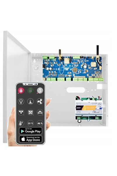 ROPAM SISTEM DE ALARMĂ NeoLTE-IP-64 WIFI LTE SMS APLICATIE POLSKI PANOU TACTIL