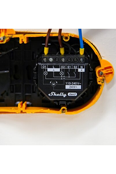 Shelly Controler 2PM Gen3 Wi-fi Bluetooth