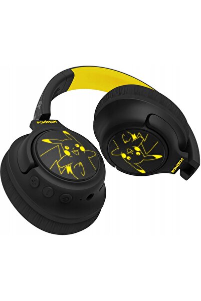 NO BRAND Căști OTL Pokemon Pikachu Negre Over-Ear