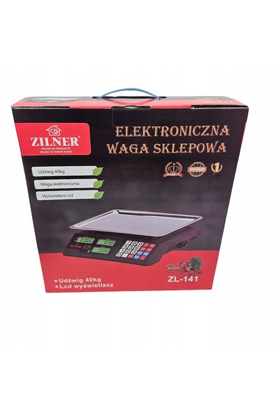 NO BRAND Cântar electronic de magazin cu ecran LCD, 40 kg