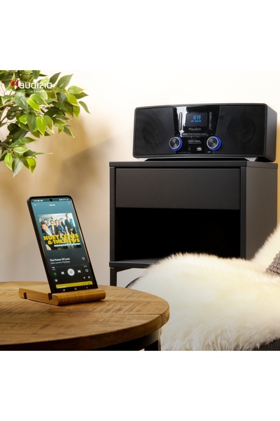 Audizio Radio stereo DAB+ CD FM BT pentru acasă și birou