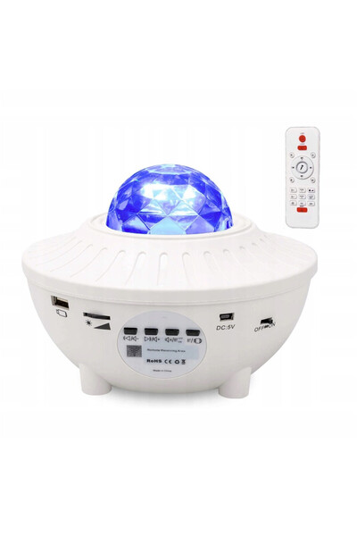 OEM Lampa Veghe Portabila NightSky, Baterie 2000mAh, Design Compact, Alb