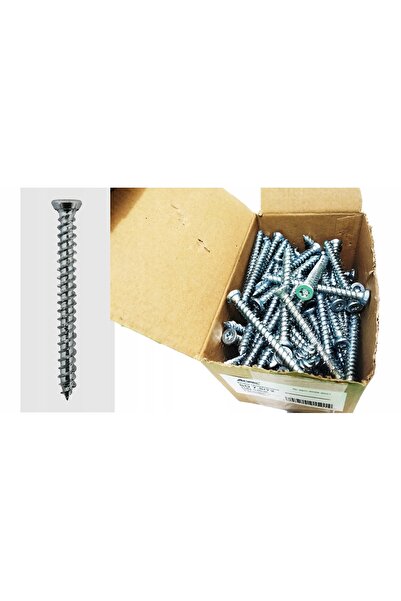 NO BRAND Șurub pentru pervazuri de uși din lemn 7,5x212 cilindric Torx 100 bu...