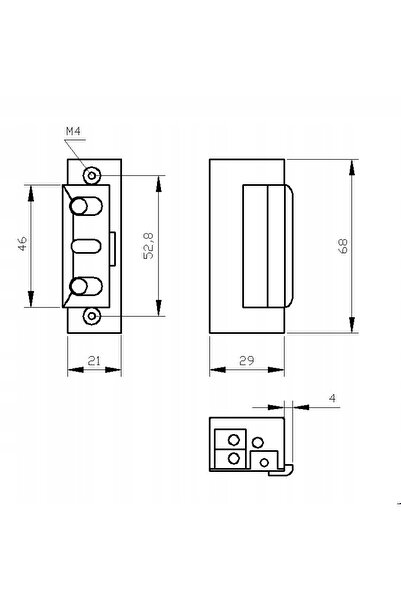 ELEKTRA-PLUS ELECTROLOCK RYGIEL R4 Sistem de blocare simetric pentru memorie ...