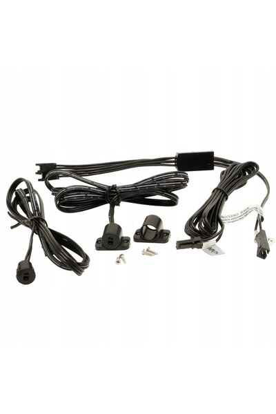 NO BRAND Senzor dublu pentru ușă de dulap, alb, 12-24V, 5cm