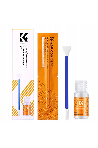 K&F CONCEPT K&F 16mm APS-C Kit de curățare lentile și ecran, Fluid, 5x Spatulă
