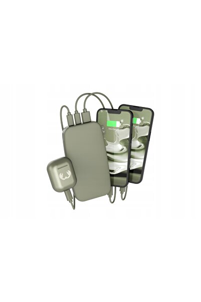 NO BRAND Baterie externă Powerbank Fresh N Rebel 18000 mAh PD Verde Uscat