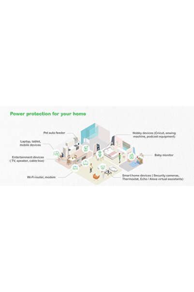 Apc UPS Back UPS (500VA/300W, 230V, 8xSchuko, USB A)