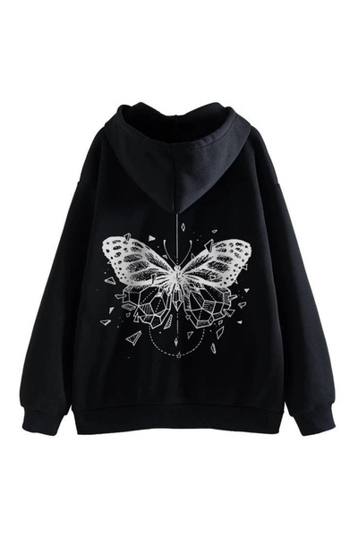 bellanova Unisex Printed Hooded Sweatshirt