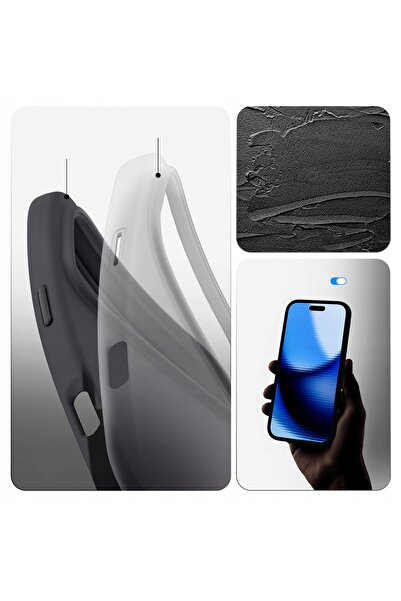 Spigen Husă de silicon compatibilă cu iPhone 17 Pro Max, compatibilă cu MagSa...