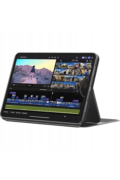 NO BRAND Husă tip carte cu suport pentru iPad Pro 11 " generația a 5-a/a 6-a ...