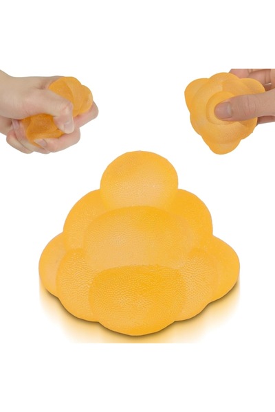 OEM Jucarie Antistres Minge cu Margele de Gel, Squishy Senzorial Frosted, Bil...