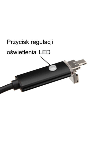 NO BRAND Cameră endoscop de inspecție 5M pentru Android și Windows