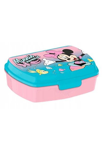 NO BRAND Set 2 în 1: Cutie de prânz + Sticlă de apă pentru copii Minnie Mouse