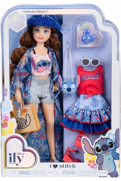 Jakks Pacific ILY DISNEY 4EVER PĂPUȘĂ DISNEY STITCH – păpușă la modă de 28 cm...