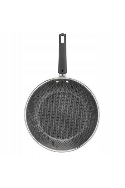 TEFAL Emotion + Power tigaie wok din oțel cu înveliș HybridMesh E3410655