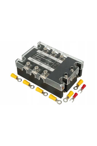 NO BRAND GTH10053ZA2 (100A; 90-250VAC) Releu Stare Solidă SSR; Trifazat