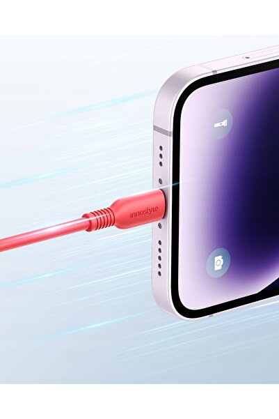 NO BRAND INNOSTYLE CABLU USB-C LIGHTNING MFI ÎNCĂRCARE RAPIDĂ PENTRU IPHONE K...