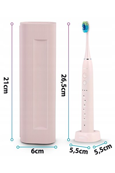 NO BRAND PERIUȚĂ DE DINȚI ELECTRICĂ SONICĂ + CAZĂTORIE BERDSEN GALAXY