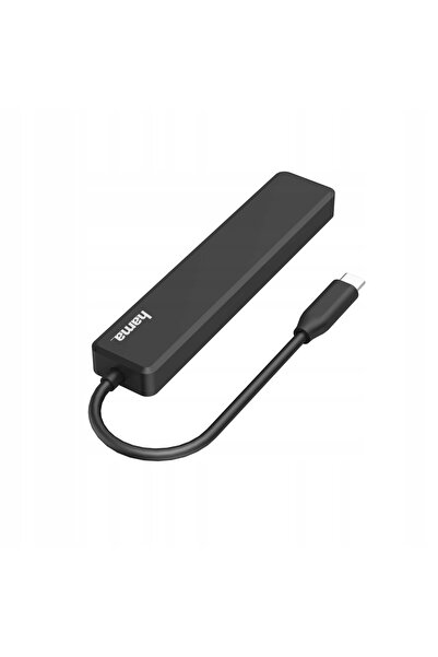 Hama Hub USB C Multiport, 5 porturi (3x USB A, USB C, HDMI)