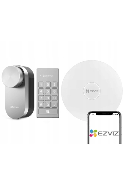 EZVIZ Încuietoare inteligentă + tastatură + Gateway A3 DL01/DL01CP/A3 set