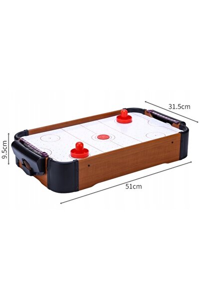 NO BRAND Masă de Air Hockey din lemn, portabilă, masă de joc Air Hockey, masă...