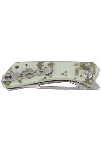 NO BRAND Flipper EDC Kubey Thalia Camo G10 Cuțit pliabil, D2 sablat cu bilă