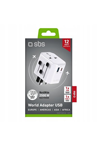 NO BRAND SBS ADAPTOR DE CĂLĂTORIE SUISETĂ UNIVERSALĂ PENTRU TELEFONE MOBILE U...