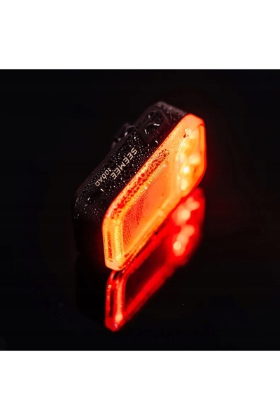 NO BRAND Lumină de bicicletă cu radar USB, Lampă spate MAGICSHINE SEEMEE 100AD