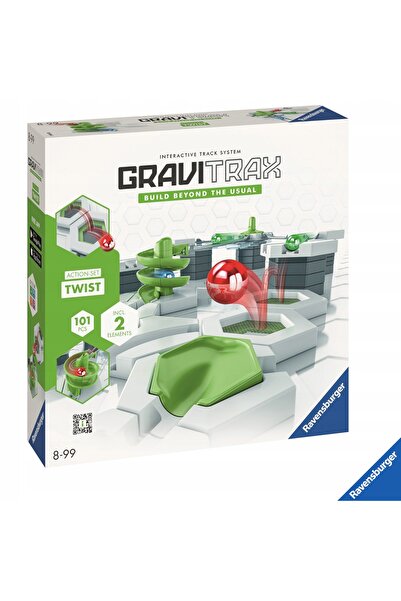 RAVENSBURGER GRAVITRAX SET DE ÎNCEPĂTORI PISTĂ DE CURSE CU RĂSUCIMENȚE JOC CU...
