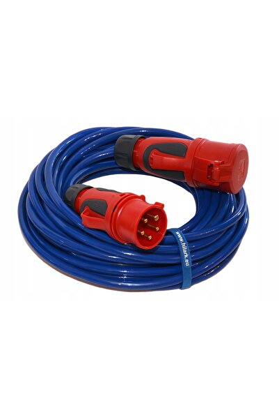 NO BRAND Cablu prelungitor cu izolație din cauciuc gros, tip H07BQ-F 5x2.5, 1...