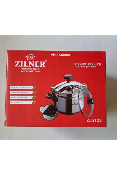 NO BRAND SZYBKOWAR oală sub presiune COOKER 7L două capace ZILNER