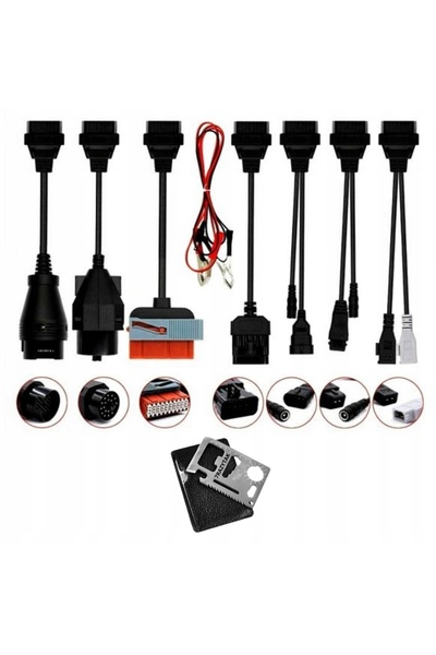 NO BRAND 8X CABLU OBD2 OBD PENTRU AUTOMOBILE PERSONALE MULTIDIAG PRO+ TCS WOW...