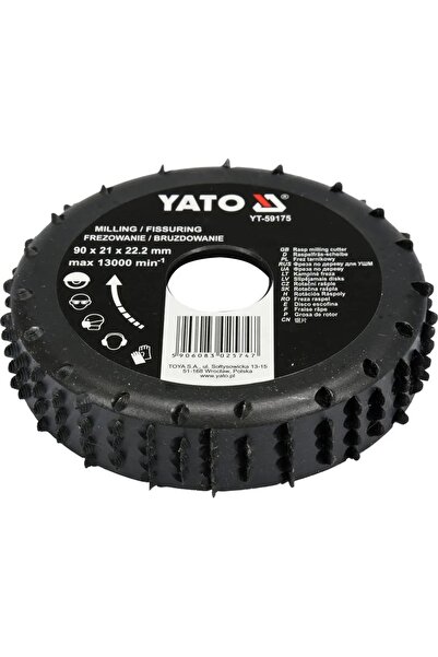 yato Freză de prelucrare a lemnului YT-59175 de 90mm pentru patinare