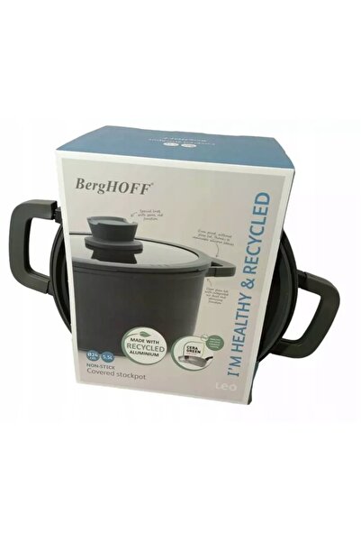 Berghoff Oală antiaderentă cu capac Stone+ 5.6l