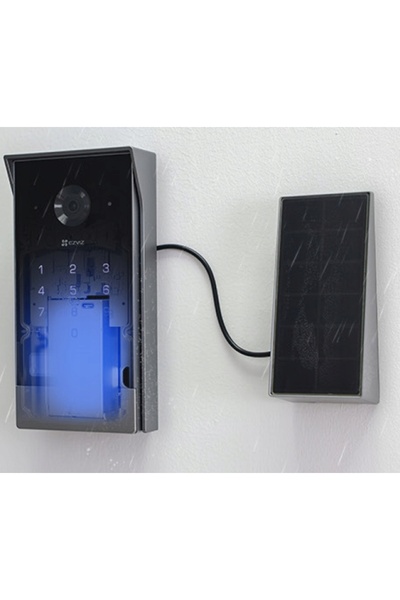 EZVIZ Telefon video wireless WiFi EP7 Cititor de coduri Criptografic Solar