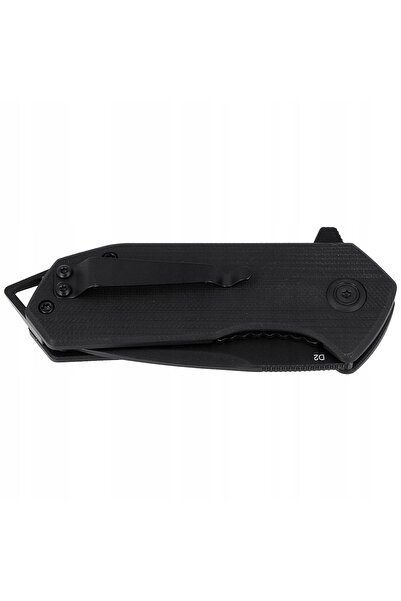 NO BRAND Cuțit Kubey Knife Campe, negru G10 (KU203J)
