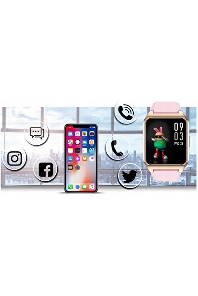 NO BRAND SMARTWATCH CEAS DE DAMĂ +APELURI TERMOMETRU MENIU POLONEZ