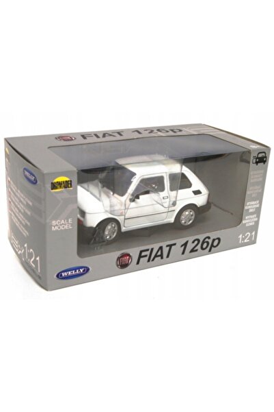 NO BRAND WELLY MODEL METALIC FIAT 126p MALUCH KASZLAK PRL AUTO CAR OTW DRZWI