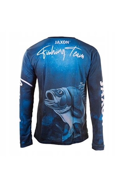 NO BRAND Tricou JAXON cu mânecă lungă, albastru, SANDACZ r.L