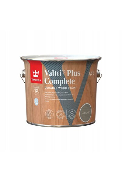 TIKKURILA VALTTI PLUS Vopsea Completă pentru Lemn Gri Cenușiu 2.5L