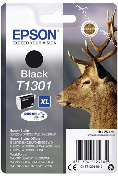 EPSON Cerneală neagră, originală T1301