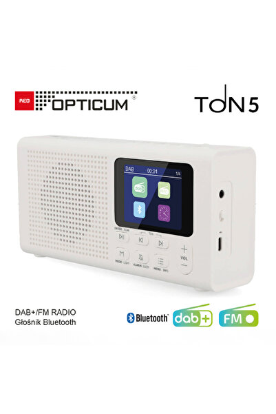 NO BRAND Radio de bucătărie portabil DAB/FM/BT OPTICUM Bluetooth cu baterie
