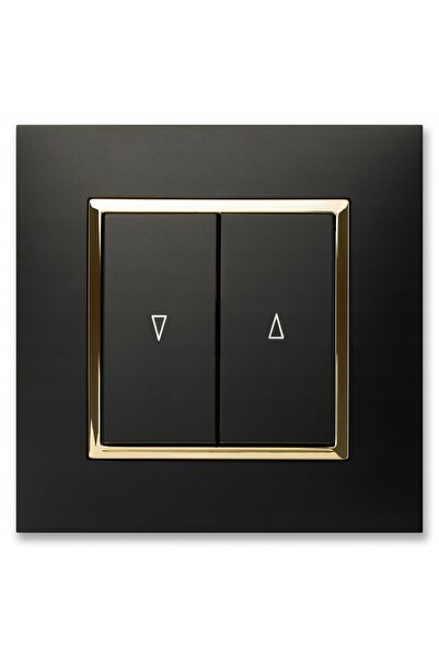 NO BRAND Conector cu blocare mecanică pentru rulou, cu cadru Ospel Aria Negru...