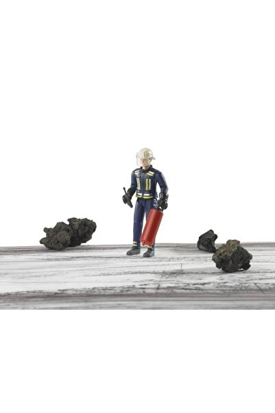 Bruder Figurină pompier cu stingător 60100