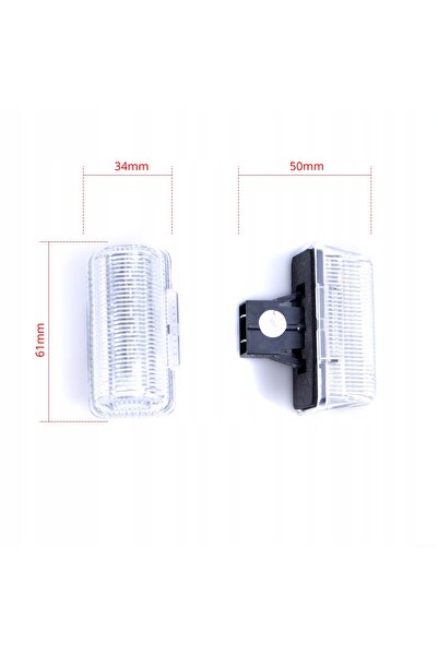 NO BRAND Lampă LED EINPARTS EP126 pentru iluminarea plăcuței de înmatriculare...