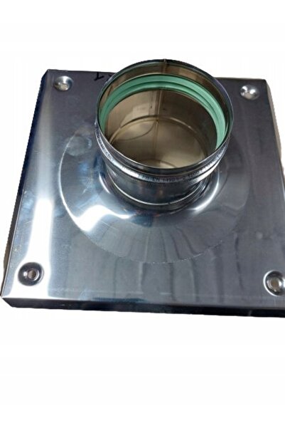 NO BRAND Inserție coș de fum, placă de acoperiș turbo 80x80mm cu garnitură km021